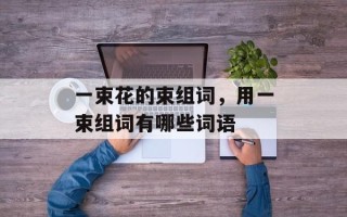一束花的束组词，用一束组词有哪些词语