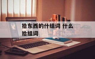 拾东西的什组词 什么拾组词