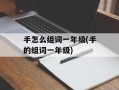 手怎么组词一年级(手的组词一年级)