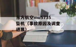 东方航空mu5735坠机（事故原因及调查进展）