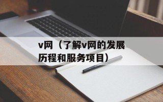 v网（了解v网的发展历程和服务项目）
