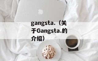 gangsta.（关于Gangsta.的介绍）