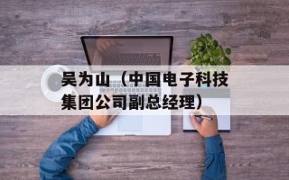 吴为山（中国电子科技集团公司副总经理）