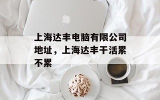上海达丰电脑有限公司地址，上海达丰干活累不累