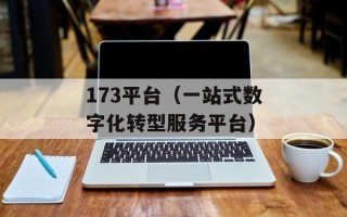 173平台（一站式数字化转型服务平台）