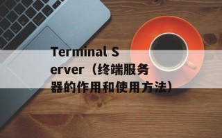 Terminal Server（终端服务器的作用和使用方法）