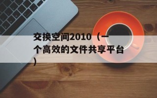 交换空间2010（一个高效的文件共享平台）