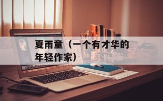 夏雨童（一个有才华的年轻作家）