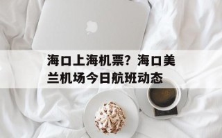 海口上海机票？海口美兰机场今日航班动态