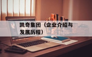 凯奇集团（企业介绍与发展历程）