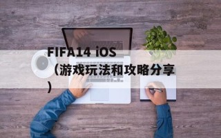 FIFA14 iOS（游戏玩法和攻略分享）
