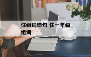 住组词造句 住一年级组词