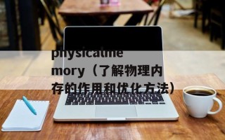 physicalmemory（了解物理内存的作用和优化方法）
