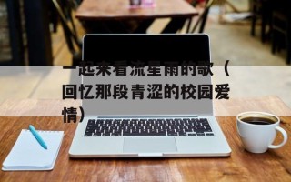 一起来看流星雨的歌（回忆那段青涩的校园爱情）