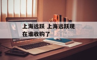 上海远跃 上海远跃现在谁收购了