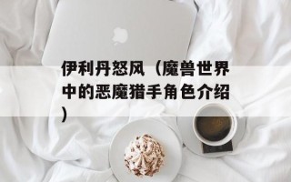 伊利丹怒风（魔兽世界中的恶魔猎手角色介绍）