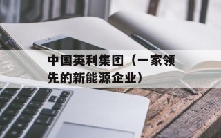 中国英利集团（一家领先的新能源企业）