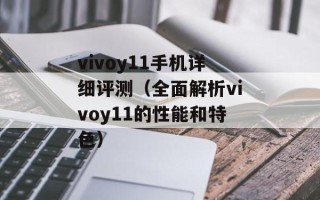 vivoy11手机详细评测（全面解析vivoy11的性能和特色）