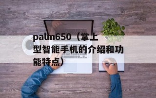 palm650（掌上型智能手机的介绍和功能特点）