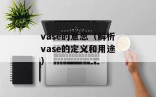 vase的意思（解析vase的定义和用途）