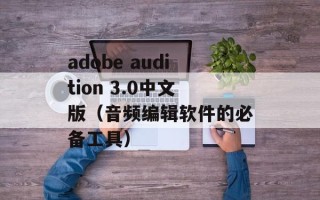 adobe audition 3.0中文版（音频编辑软件的必备工具）