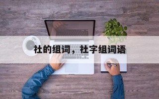 社的组词，社字组词语