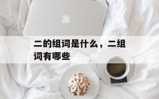 二的组词是什么，二组词有哪些