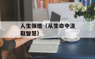 人生领悟（从生命中汲取智慧）