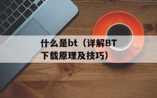 什么是bt（详解BT下载原理及技巧）