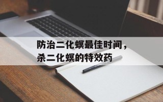 防治二化螟最佳时间，杀二化螟的特效药