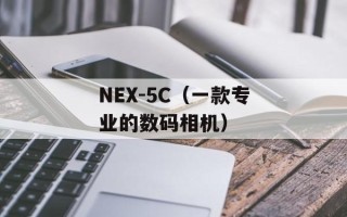 NEX-5C（一款专业的数码相机）
