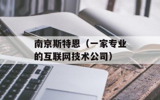 南京斯特恩（一家专业的互联网技术公司）