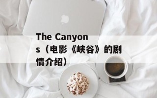 The Canyons（电影《峡谷》的剧情介绍）