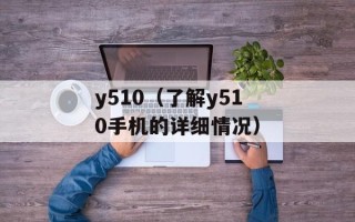 y510（了解y510手机的详细情况）