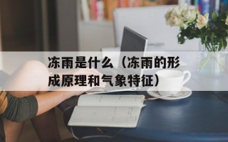 冻雨是什么（冻雨的形成原理和气象特征）