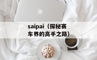 saipai（探秘赛车界的高手之路）