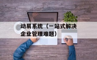 动易系统（一站式解决企业管理难题）