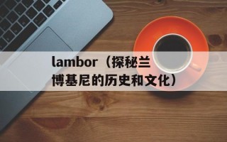 lambor（探秘兰博基尼的历史和文化）