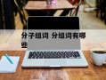 分子组词 分组词有哪些