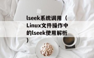 lseek系统调用（Linux文件操作中的lseek使用解析）