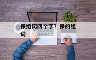 保组词四个字？保的组词