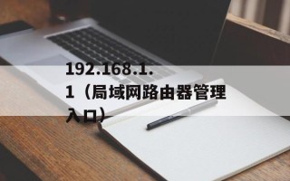 192.168.1.1（局域网路由器管理入口）