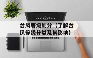 台风等级划分（了解台风等级分类及其影响）