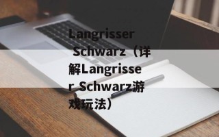 Langrisser Schwarz（详解Langrisser Schwarz游戏玩法）