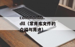 commonlib.dll（常用库文件的介绍与用途）