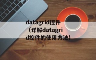 datagrid控件（详解datagrid控件的使用方法）