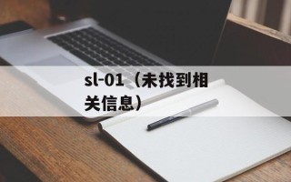 sl-01（未找到相关信息）