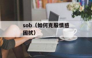 sob（如何克服情感困扰）