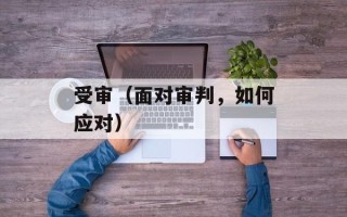 受审（面对审判，如何应对）