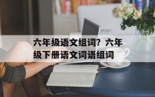 六年级语文组词？六年级下册语文词语组词